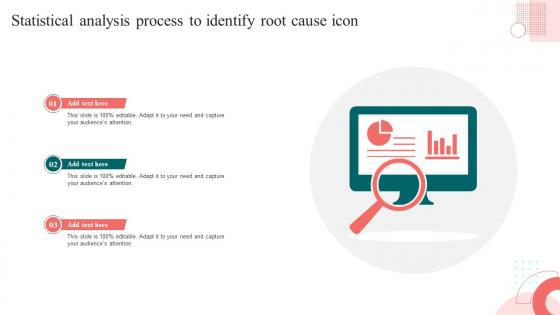 Statistical Analysis Process To Identify Root Cause Icon