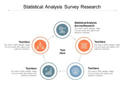 Statistical analysis survey research ppt powerpoint presentation slides show cpb