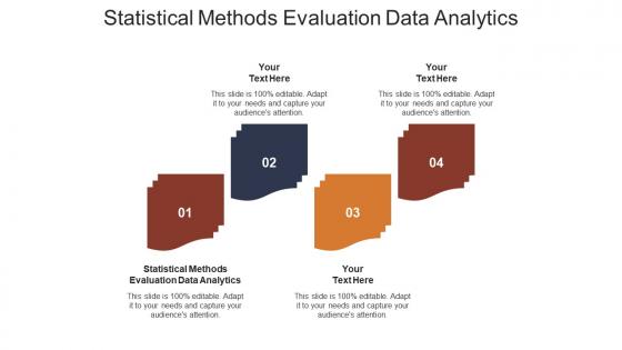 Statistical methods evaluation data analytics ppt powerpoint presentation layouts influencers cpb