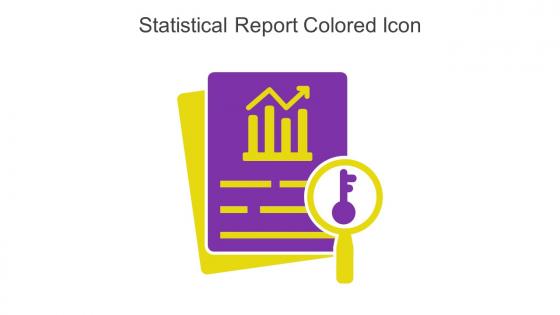 Statistical Report Colored Icon In Powerpoint Pptx Png And Editable Eps Format