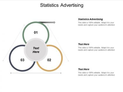 Statistics advertising ppt powerpoint presentation gallery graphics example cpb