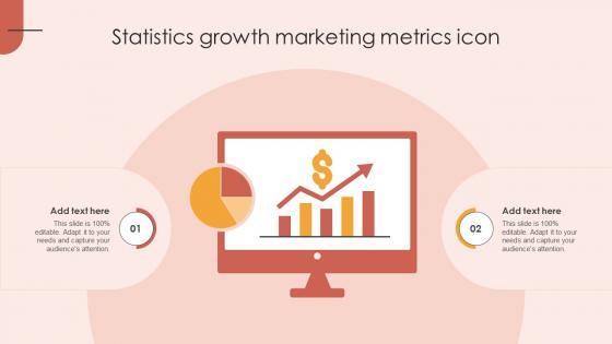 Statistics Growth Marketing Metrics Icon