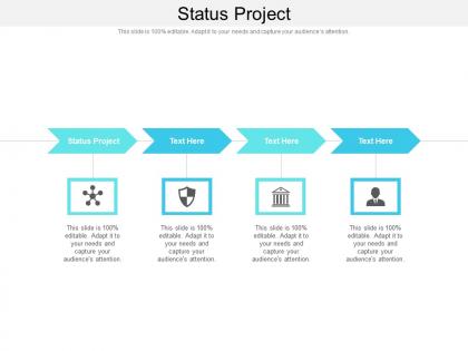 Status project ppt powerpoint presentation inspiration slideshow cpb