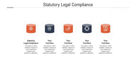 Statutory legal compliance ppt powerpoint presentation gallery rules cpb