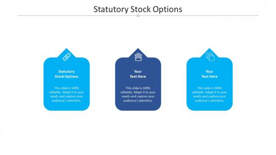 Statutory stock options ppt powerpoint presentation model slide portrait cpb