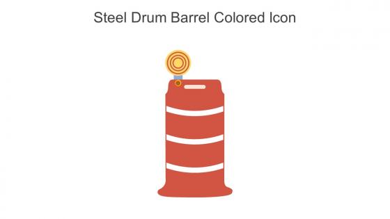 Steel Drum Barrel Colored Icon In Powerpoint Pptx Png And Editable Eps Format