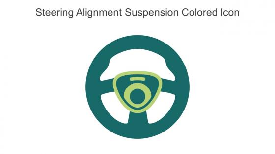 Steering Alignment Suspension Colored Icon In Powerpoint Pptx Png And Editable Eps Format
