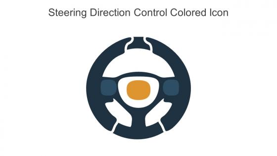 Steering Direction Control Colored Icon In Powerpoint Pptx Png And Editable Eps Format