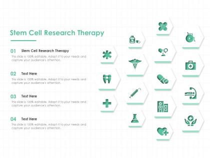 Stem cell research therapy ppt powerpoint presentation gallery introduction