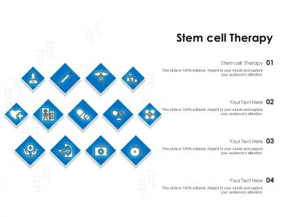Stem cell therapy ppt powerpoint presentation gallery diagrams