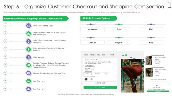 Step 6 Organize Customer Checkout And Shopping Retail Commerce Platform Advertising