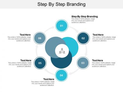 Step by step branding ppt powerpoint presentation infographic template styles cpb