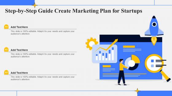 Step By Step Guide Create Marketing Plan For Startups Ppt Ideas Infographic Template Strategy SS