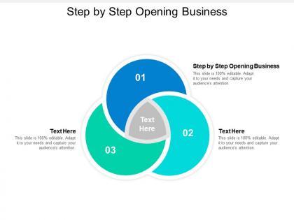 Step by step opening business ppt powerpoint presentation layouts example introduction cpb