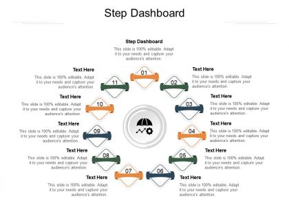 Step dashboard ppt powerpoint presentation model inspiration cpb