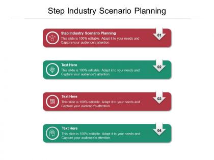 Step industry scenario planning ppt powerpoint presentation pictures design inspiration cpb