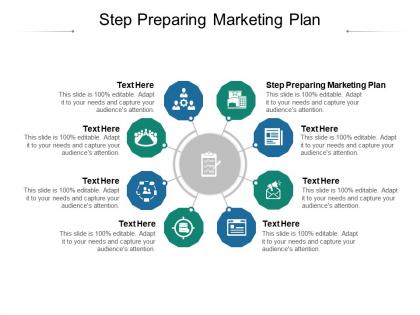 Step preparing marketing plan ppt powerpoint presentation layouts background image cpb