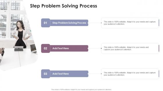 Step Problem Solving Process In Powerpoint And Google Slides Cpb