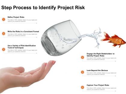 Step process to identify project risk