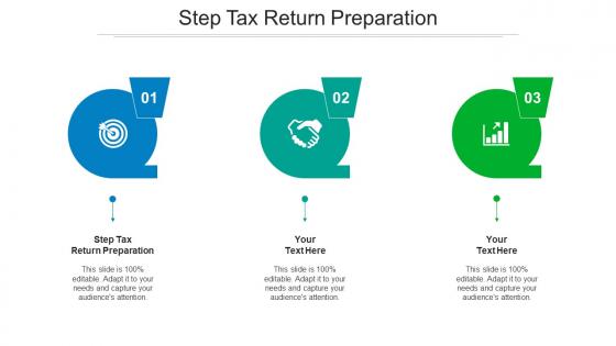 Step Tax Return Preparation Ppt Powerpoint Presentation Pictures Rules Cpb