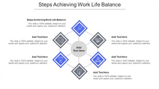 Steps Achieving Work Life Balance In Powerpoint And Google Slides Cpb