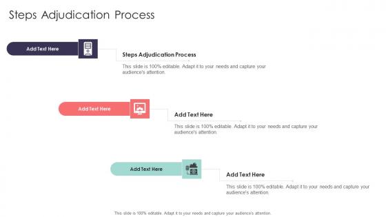 Steps Adjudication Process In Powerpoint And Google Slides Cpb