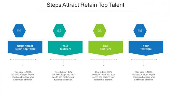 Steps Attract Retain Top Talent Ppt Powerpoint Presentation Model Graphics Example Cpb