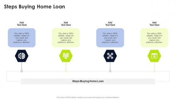 Steps Buying Home Loan In Powerpoint And Google Slides Cpb