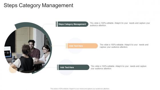 Steps Category Management In Powerpoint And Google Slides Cpb