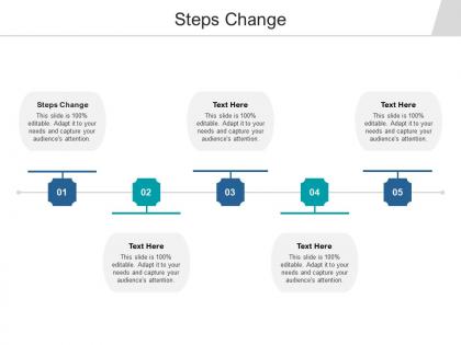 Steps change ppt powerpoint presentation icon pictures cpb