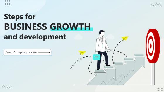 Steps For Business Growth And Development Powerpoint Presentation Slides Strategy CD