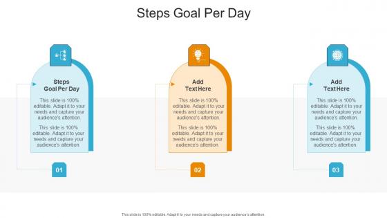 Steps Goal Per DayIn Powerpoint And Google Slides Cpb