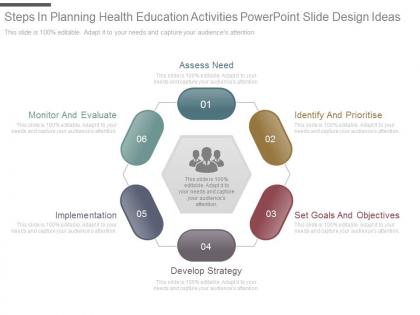Steps in planning health education activities powerpoint slide design ideas