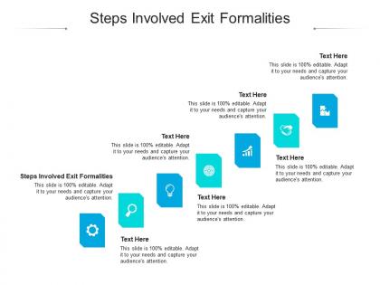 Steps involved exit formalities ppt powerpoint presentation outline ideas cpb