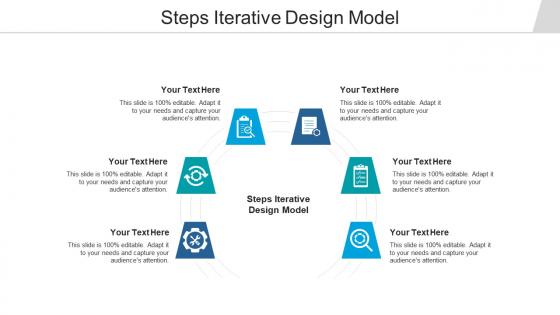 Steps iterative design model ppt powerpoint presentation pictures maker cpb