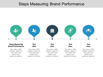 Steps measuring brand performance ppt powerpoint presentation styles cpb