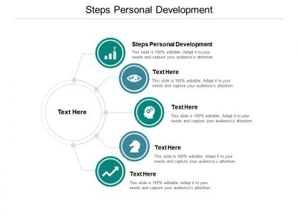 Steps personal development ppt powerpoint presentation infographic template guidelines cpb