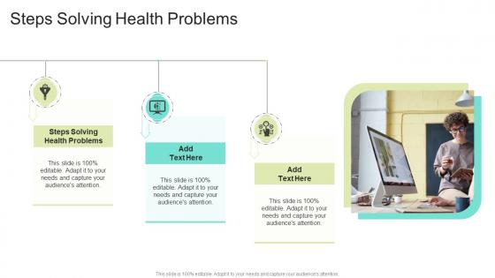 Steps Solving Health Problems In Powerpoint And Google Slides Cpb