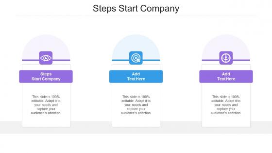 Steps Start Company In Powerpoint And Google Slides Cpb