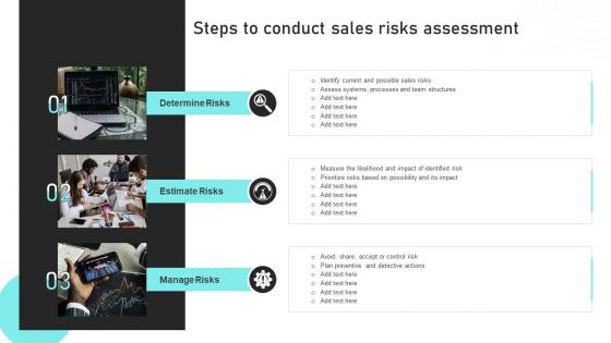 Steps To Conduct Sales Risks Assessment Sales Risk Analysis To Improve Revenues And Team Performance