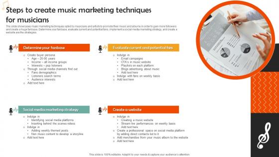 Steps To Create Music Marketing Techniques For Musicians