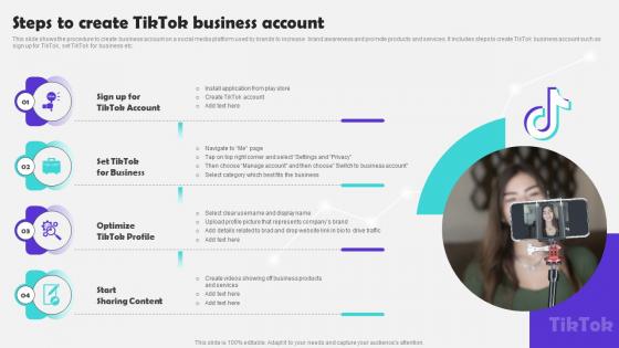 Steps To Create Tiktok Business Account Tiktok Marketing Campaign To Increase