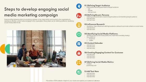 Steps To Develop Engaging Social Media Marketing Campaign SEO And Social Media Marketing