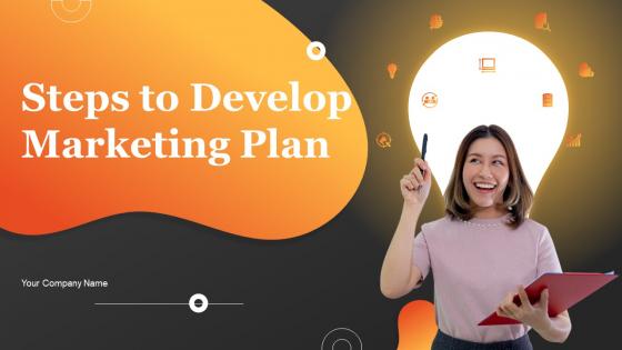 Steps To Develop Marketing Plan Powerpoint Presentation Slides MKT CD V