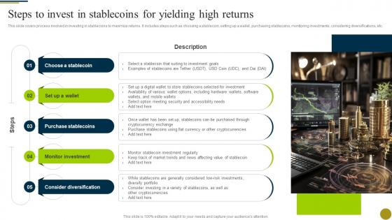 Steps To Invest In Stablecoins For Yielding High Returns Understanding Role Of Decentralized BCT SS