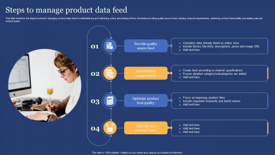 Steps To Manage Product Data Feed