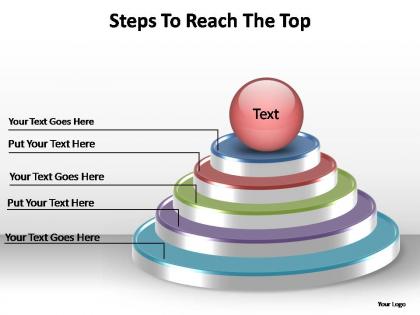 Steps to reach the top editable powerpoint templates