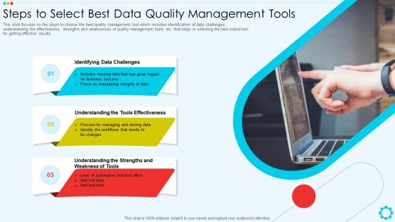 Steps To Select Best Data Quality Management Tools