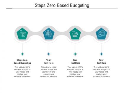 Steps zero based budgeting ppt powerpoint presentation styles vector cpb