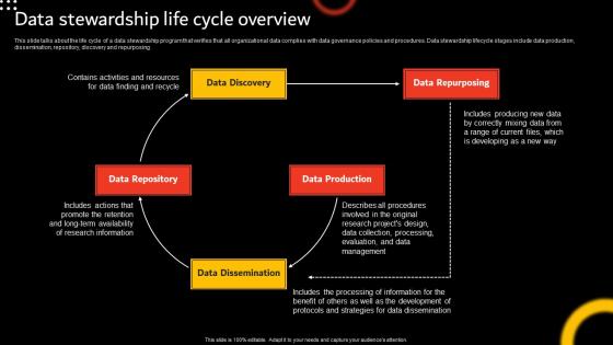 Stewardship By Function Model Data Stewardship Life Cycle Overview